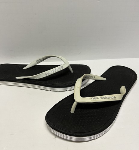 New Balance W6076 Infradito Donna Spiaggia e Piscina Taglia 8 Nero Bianco