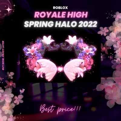 Roblox ✨ ROYALE HIGH Spring Halo 2022 ✨BEST PRICE👑