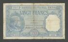 France 20 francs 1917 P74 Vg World Paper Money