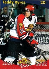 2001-02 Moncton Wildcats #13 Teddy Kyres