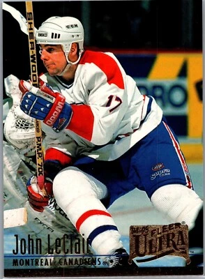 1994-95 Fleer Ultra Hockey - #111 John LeClair - Image 1 of 2