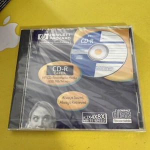 CD-R C4437A Hewlett Packard CD multimedia grabable 650 MB/74 min ~ NUEVO Y SELLADO - Imagen 1 de 5