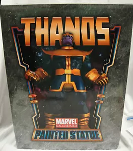 Signed & SKETCHED BOWEN Designs THANOS MUSEUM STATUE AVENGERS Marvel Sideshow - Picture 1 of 6
