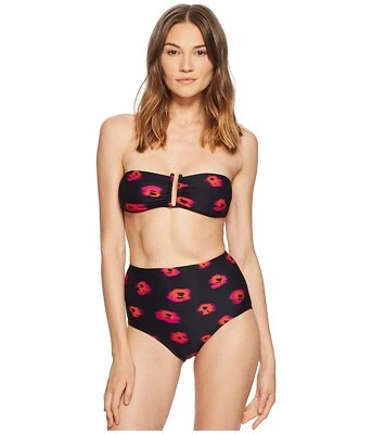 Proenza Schouler Ikat Pansy High Waist Bikini Swimsuit Set Sz. XS 150108 - Image 1 of 3