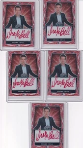 Drake Bell 2025 Leaf Web Exclusives Red Auto /199 Lot of 5 Drake & Josh - Picture 1 of 2