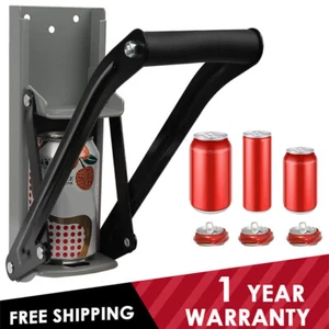 Can Crusher Wall Mounted Aluminum Can Crusher 16oz 12oz 8oz Heavy Duty Can - Picture 1 of 9
