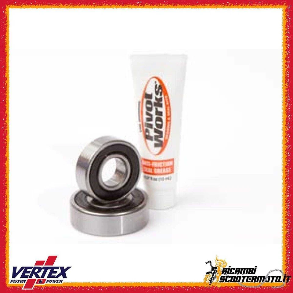 Kit cojinete de rueda trasero sellos Suzuki Tc 125 1972-1975 PWRWKS33000#11 Foto 1 de 1