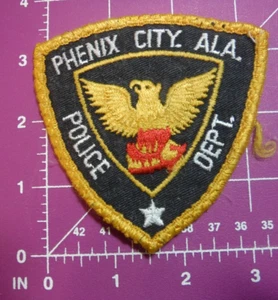 Phenix City Alabama Police patch-vintage - Picture 1 of 2