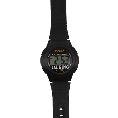 OROLOGIO PARLANTE DIGITALE NON VENDENTI ANZIANI E BAMBINI GOMMA FACILE UTILIZZO - Imagen 1 de 2
