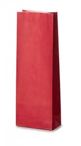 40 Teetüten 50 Gramm Rot Kraftpapier Teebeutel Blockbodenbeutel Teeverpackung - Bild 1 von 4