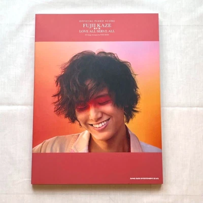 Fujii Kaze LOVE ALL SERVE ALL Official Piano Sheet Music Book Solo & Vocal New - Image 1 of 4
