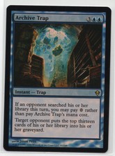 MTG: Zendikar *Foil* Archive Trap