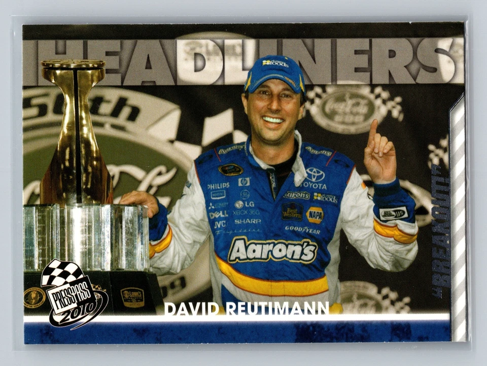 David Reutimann #102 2010 Press Pass Michael Waltrip Racing - Image 1 of 2