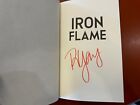 Iron Flame Signed Rebecca Yarros Hardcover Autographed Sprayed Edge 1st Print