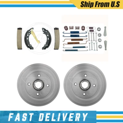 Fits 1990 1991 1992 Volkswagen Jetta Rear Drums Brake Shoes & Hardware Spring - Image 1 of 4