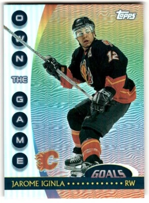 2002-03 Topps Own The Game Jarome Iginla #OTG6 Calgary Flames - Image 1 of 2