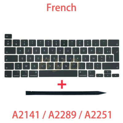New Keycaps For Macbook Pro Retina A2251 A2289 A2141 13" 16" 2019 2020 Year - Image 1 of 3