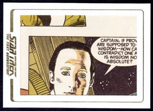 STAR TREK TNG PORTFOLIO PRINTS S1 COMIC ARCHIVE CUT CARD AC03 - Bild 1 von 2