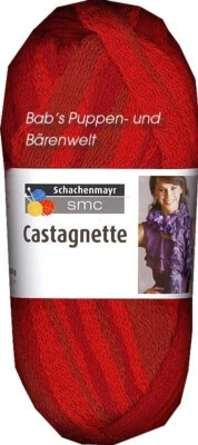 Schachenmayr SMC Castagnette - (83) cherry color - 100 g - Bild 1 von 3
