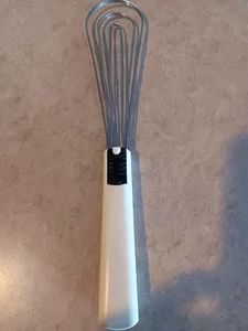 Foodie Whisk Tongs Locks Closed 12" Made in Europe - Picture 1 of 6