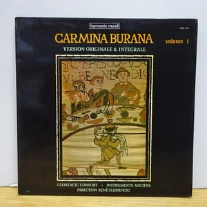 HMU 335 TRADITIONAL Carmina Burana Vol 1 CLEMENCIC CONSORT HM STEREO LP EX - Picture 1 of 5