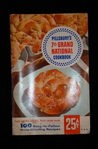 VTG Pillsbury's 7th Grand National Cookbook ~ 1956 First Edition - Imagen 1 de 4