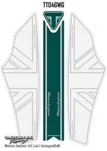 Triumph Scrambler 1200 2019 - 2024 Motorcycle Tank Pad Protector - Picture 1 of 1