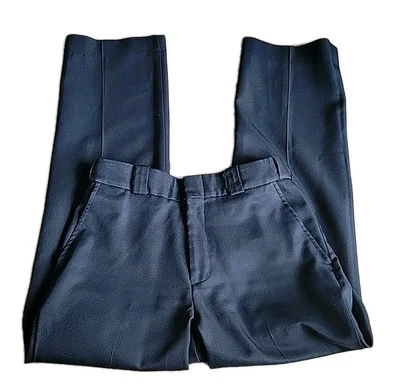 BLAUER MENS 8650T 4-POCKET POLYESTER TROUSERS DARK NAVY 32 REG - Image 1 of 4