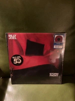 Billy Joel - Storm Front - LP Red Vinyl Walmart Exclusive NEW Sealed - Imagem 1 de 2