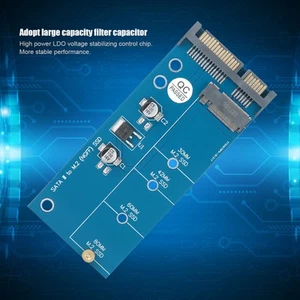 NGFF M.2 To Riser Card Adapter Converter Card Blue Board Type‑B Interfac FY - Afbeelding 1 van 10