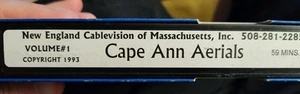 Cape Ann Aerials (VHS, 1993) New England Cablevision Of Massachusetts - Picture 1 of 2