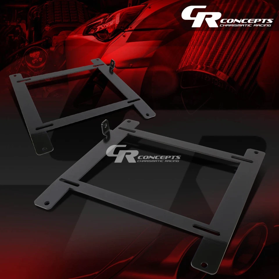 LEFT+RIGHT TENSILE RACING BUCKET SEAT LOW MOUNT BRACKET FOR 13+FRS/BRZ FT86 86 - Image 1 of 4