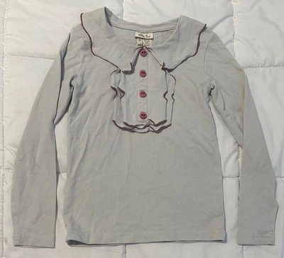 Matilda Jane Top Girls Secret Fields Shirt Size 8 - Image 1 of 3