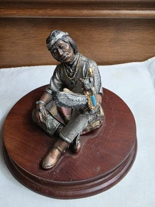 Kachina Carver Sculpture 1990 Legends Mixed Media C A Pardell Figure  - Picture 1 of 9
