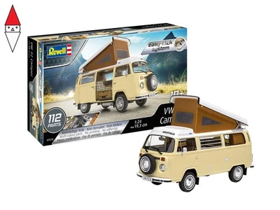 REVELL 1/24 VW T2 CAMPER (EASY-CLICK SYSTEM) - Immagine 1 di 4