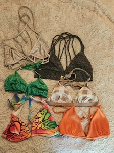 Bikini Tops LOT Size Small. Victoria's Secret, Xhilaration, Etc - Picture 1 of 1