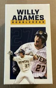 Willy Adames Wackelkopf mit Box (2021) Milwaukee Brewers  - Bild 1 von 4