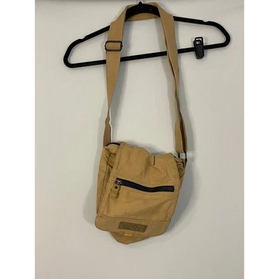 Bandolera bandolera de colección Y2K American Eagle de lona tostada correa ajustable Foto 1 de 4