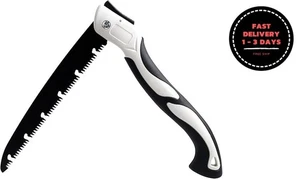 Sierra de mano para árboles, plegable de 30 cm, sierra de poda con dientes - Picture 1 of 3