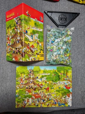 Heye Jigsaw Puzzle Herrdörfer "Bavarian Summer", 25107, 1500 Pieces, Complete  - Image 1 of 4