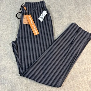 Tallia Sport Baumwolle Stretch Überziehhose grau Zickzack Streifen Herren Medium - Bild 1 von 9