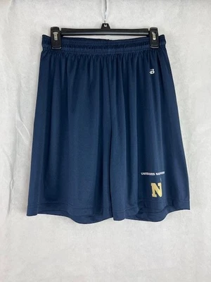 Navy Midshipmen US Naval Academy Basketball Shorts Blue Small - Image 1 of 3