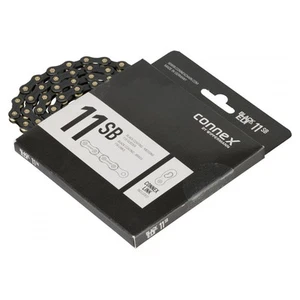 Chain 11sb Black Edition 11v 118 Shirts Black/Gold 2104020800 Connex Bike MTB - Picture 1 of 1