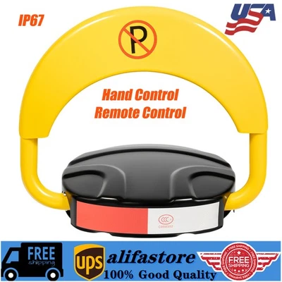 Bloqueo de punto de estacionamiento para automóvil Control remoto Barrera plegable Sensor automático Anticolisión Foto 1 de 4