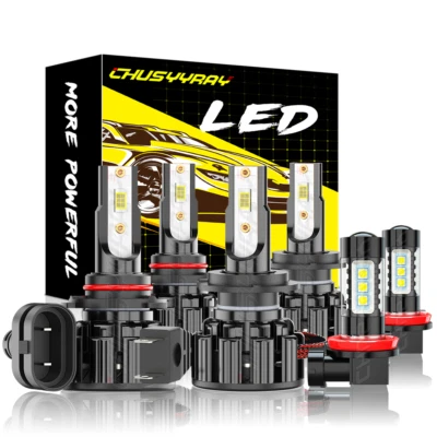 Faros LED altos/bajos + luces antiniebla para Mazda 5 2007 2008 2009 Mazda5 6000K Foto 1 de 4