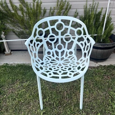 Silla Apilable Diseño Polo Interior/Exterior Patrón Geométrico Archirivolto Foto 1 de 4