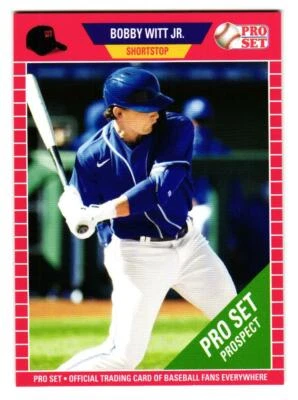 2021 Bobby Witt Jr Leaf Pro Set Rookie Red - Kansas City Royals - Image 1 of 2