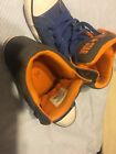 converse all star junior 6 Blue/Gray/Orange padded, great condition, little wear