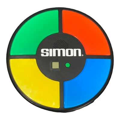 Simon Memory Electronic Board Game Item  #1897 Hasbro Tested and Works! - Image 1 of 4
