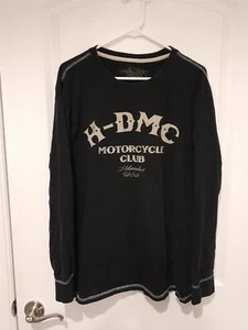 Harley Davidson Motorcycle Long Sleeve Shirt Milwaukee USA Adult XL - Picture 1 of 8
